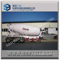 New condition three axle 18m3 cement mixing semi-trailer